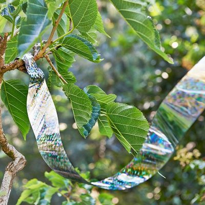 Holographic Tape for Repelling Birds